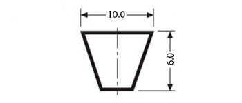 10 z - Клиновые ремни — V